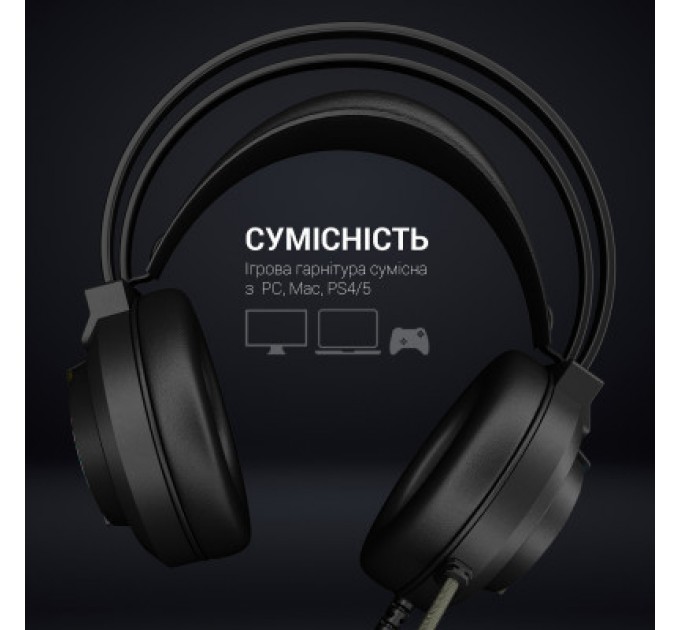 GamePro Навушники GamePro HS565 Nitro Black (HS565)