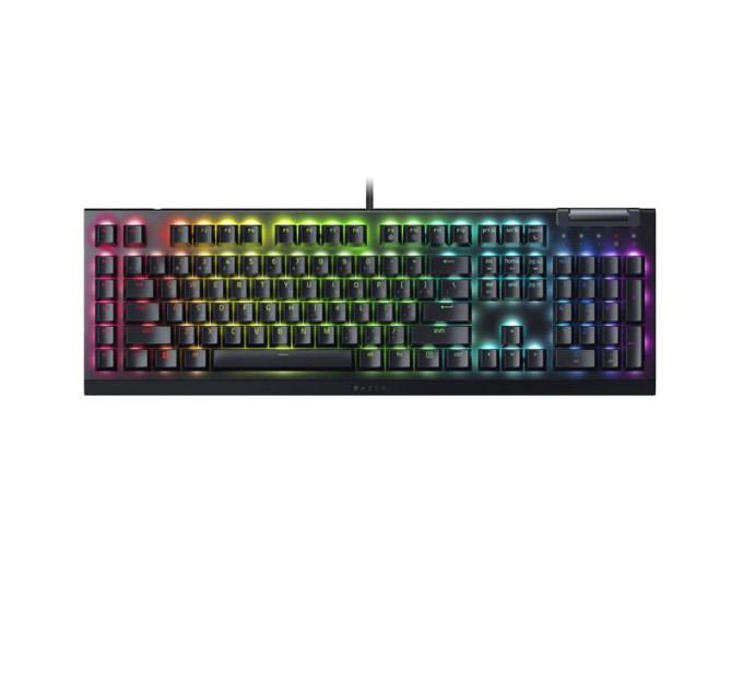Razer Клавіатура Razer BlackWidow V4 X Yellow Switch USB RU Black (RZ03-04702500-R3R1)