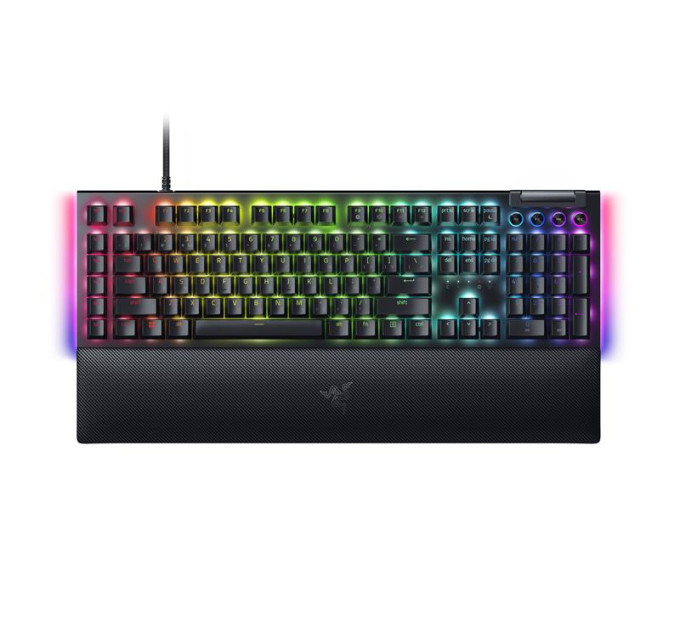 Razer Клавіатура Razer BlackWidow V4 Yellow Switch USB RU Black (RZ03-04692500-R3R1)