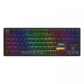 Hator Клавіатура Hator Rockfall 2 Mecha TKL Authentic Edition Aurum Milky Way Silent USB Black (HTK-530)