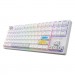 Hator Клавіатура Hator Rockfall 2 Mecha TKL Authentic Edition Aurum Milky Way Silent USB White (HTK-531)