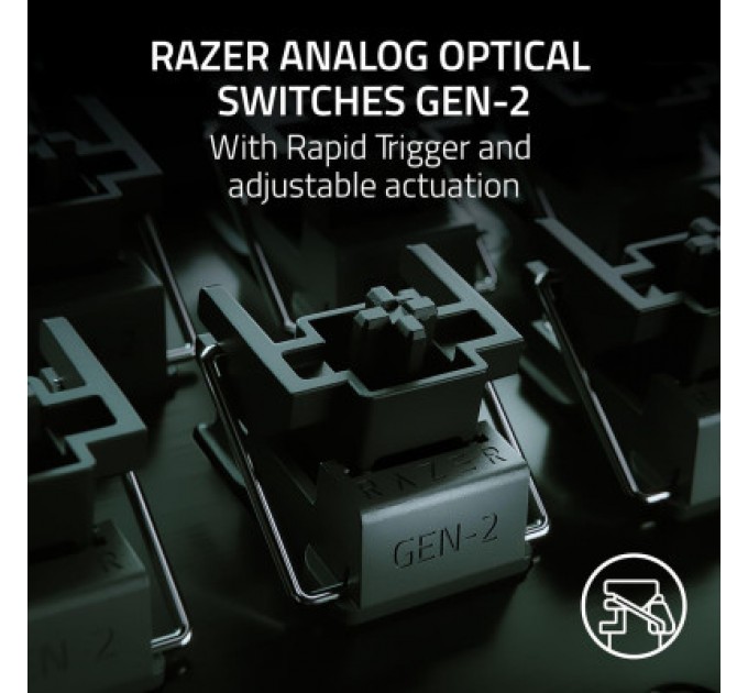 Razer Клавіатура Razer Huntsman V3 Pro USB UA Black (RZ03-04970100-R3M1)