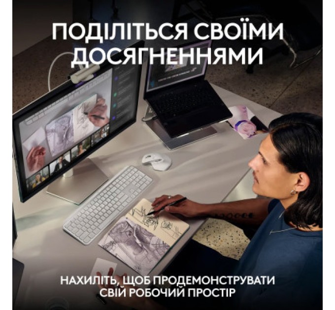 Logitech Веб-камера Logitech MX Brio 4K Graphite (960-001559)