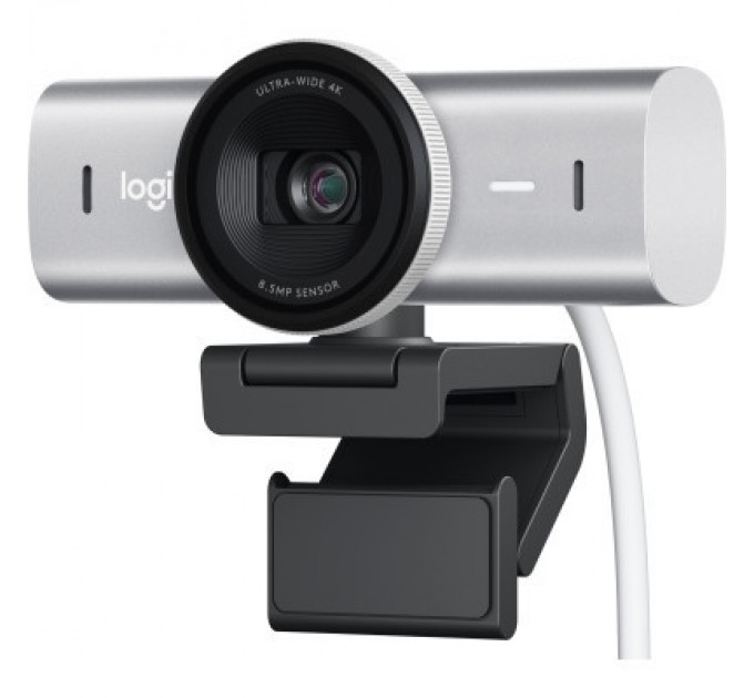 Logitech Веб-камера Logitech MX Brio 4K Pale Grey (960-001554)