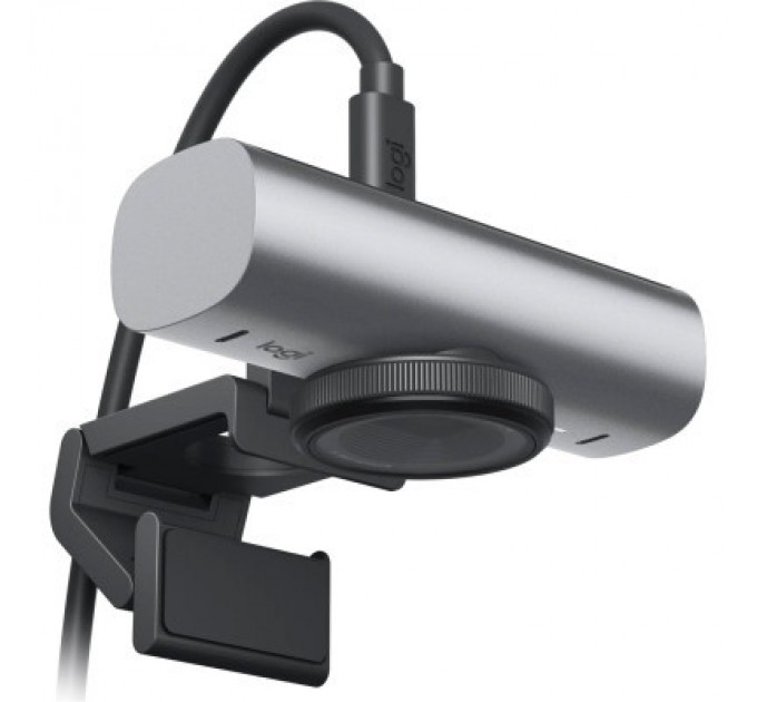 Logitech Веб-камера Logitech MX Brio 4K Pale Grey (960-001554)