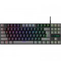 GamePro Клавіатура GamePro MK100R Red Switch LED USB Black/Grey (MK100R)