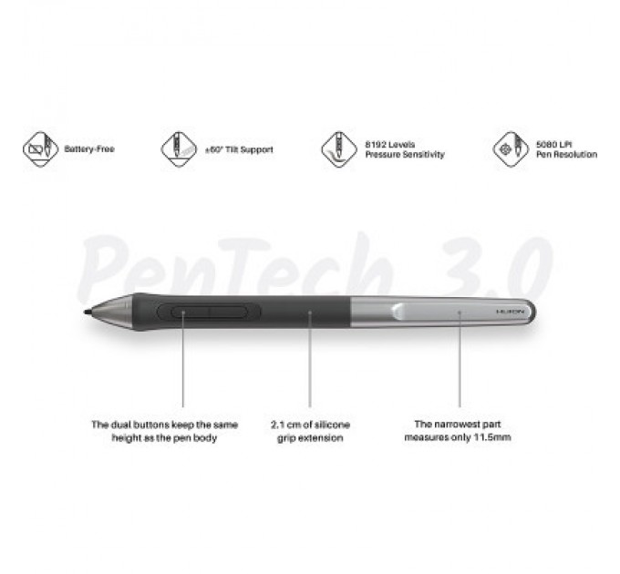Huion Графічний планшет Huion Inspiroy 2 L (H1061P)