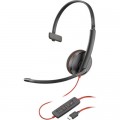 Poly Навушники Poly BlackWire C3210 USB-C HS Mono (8X214AA)
