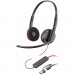 Poly Навушники Poly Blackwire 3220 USB-A/C (8X228AA)