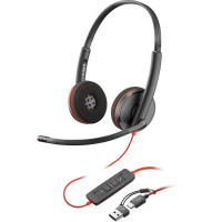 Навушники Poly Blackwire 3220 USB-A/C (8X228AA)