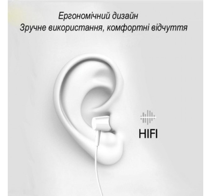 Denmen Навушники Denmen HF DR02 3.5mm 1.2 м Black (DE-DR02-BK)