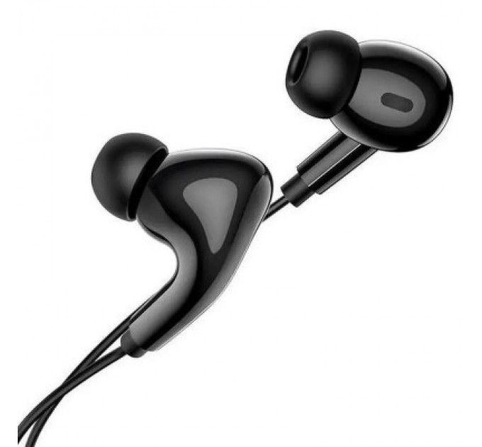Denmen Навушники Denmen HF DR06 3.5mm 1.2 м Black (DE-DR06-BK)