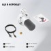 Fifine Мікрофон Fifine K688W USB White (K688W)