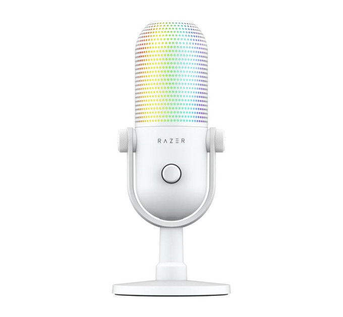Razer Мікрофон Razer Seiren V3 Chroma White (RZ19-05060200-R3M1)