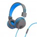 Jlab Навушники Jlab JBuddies Studio Kids Wired Graphite/Blue (IEUHJKSTUDIORGRYBLU6)