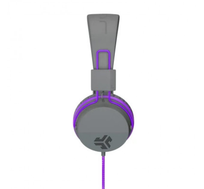 Jlab Навушники Jlab JBuddies Studio Kids Wired Graphite/Violet (IEUHJKSTUDIORGRYPRP6)