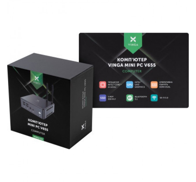 Vinga Комп'ютер Vinga Mini PC V655 (V6551215U.321T)