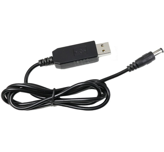 Value Кабель живлення USB to DC5.5*2.1 5V to 12V 1.0m Value (S1016)
