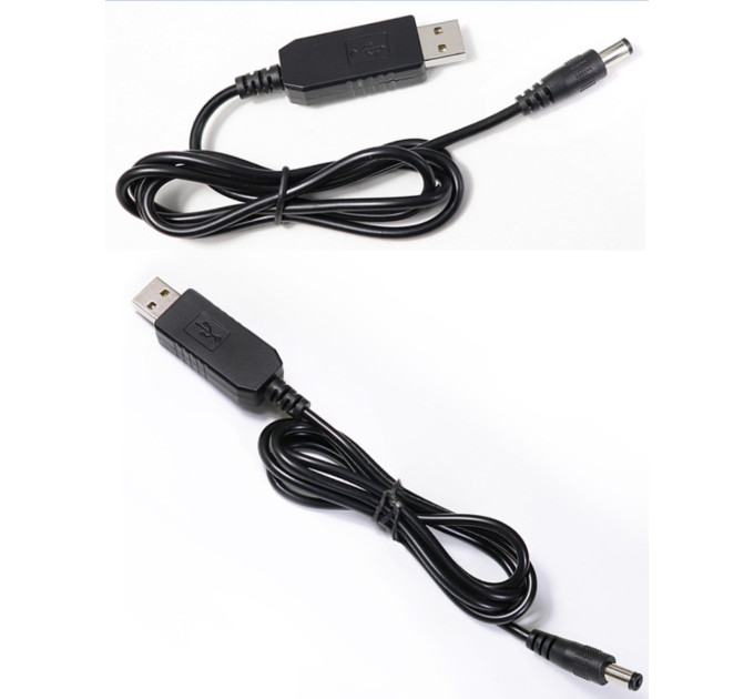 Value Кабель живлення USB to DC5.5*2.1 5V to 12V 1.0m Value (S1016)