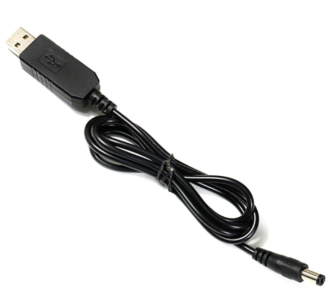 Value Кабель живлення USB to DC5.5*2.1 5V to 12V 1.0m Value (S1016)