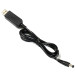 Value Кабель живлення USB to DC5.5*2.1 5V to 12V 1.0m Value (S1016)