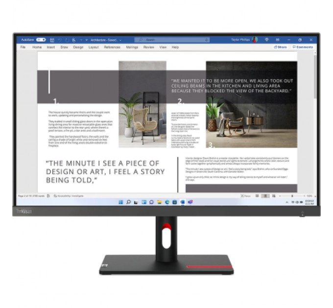 Lenovo Монітор Lenovo S27i-30 (63DFKAT4UA)