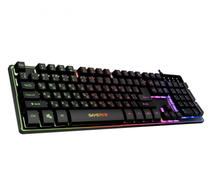 GamePro Клавіатура GamePro GK576 Nitro+ USB Black (GK576)
