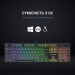 GamePro Клавіатура GamePro MK85B Blue Switch RGB USB Black (MK85B)