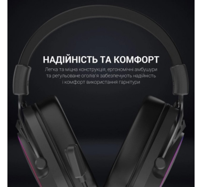 GamePro Навушники GamePro HS783 RGB Black (HS783)