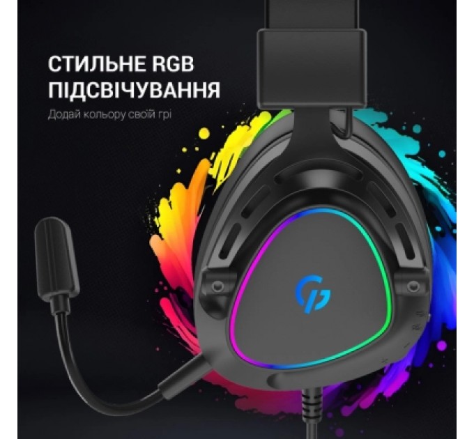 GamePro Навушники GamePro HS783 RGB Black (HS783)