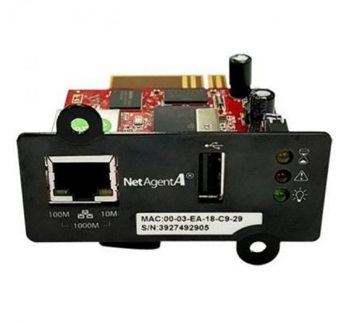 Powercom Мережева карта Powercom SNMP-адаптер NetAgent (DA807) 1-port (DA807)