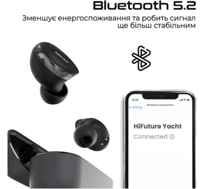 HIFuture Навушники HIFuture Yacht Black/Gold (yacht.blackgold)