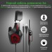 Vertux Навушники Vertux Denali 7.1 Mini Jack 3.5мм Red (denali.red)