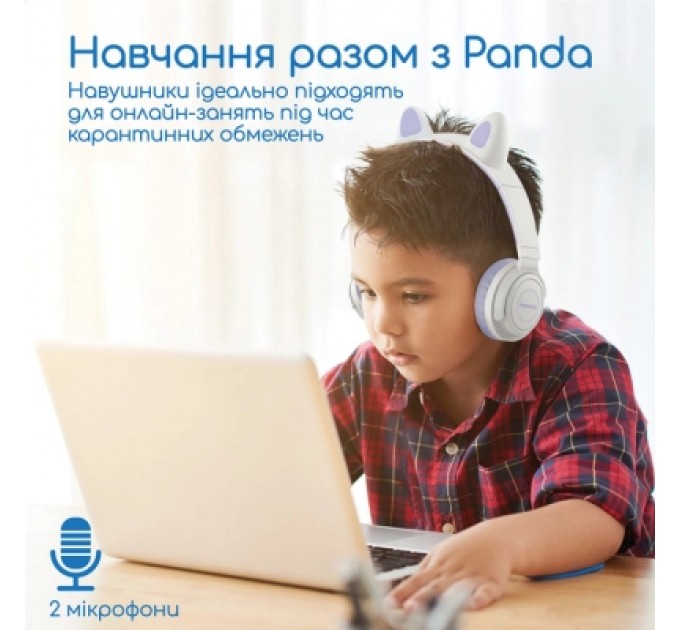 Promate Навушники Promate Panda Lilac (panda.lilac)