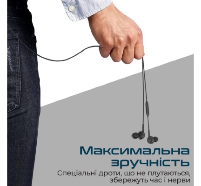 Promate Навушники Promate Duet Black (duet.black)