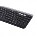 2E Клавіатура 2E KS250 Wireless USB/Bluetooth UA Black (2E-KS250WBK_UA)