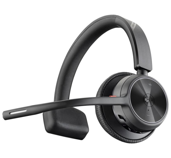Poly Навушники Poly Voyager 4310-M USB-A/Bluetooth з адаптером BT700 Black (77Y91AA)