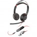 Poly Навушники Poly Blackwire 5220 USB-A/USB-C 3.5 мм Black (8X231AA)