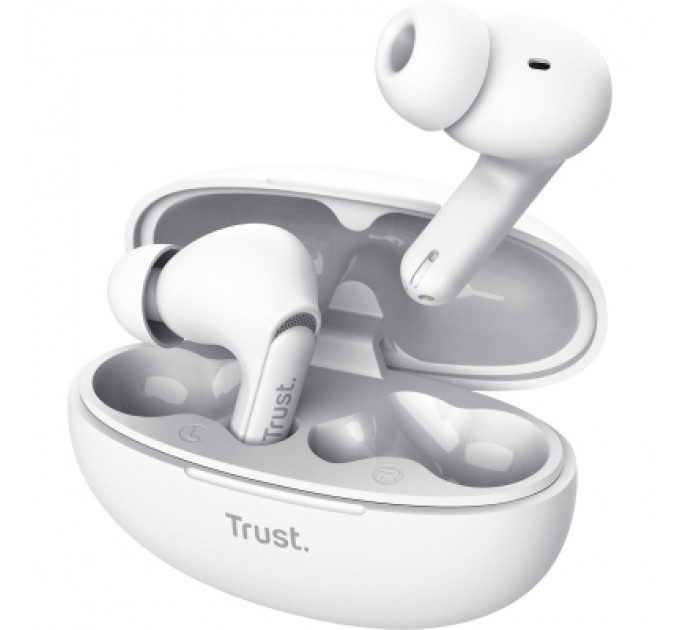 Trust Навушники Trust Yavi Earbuds White (25172)