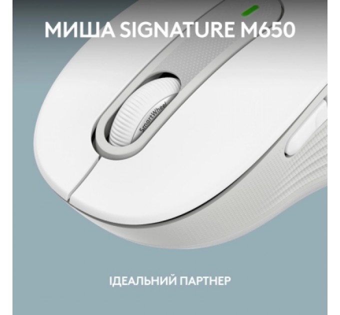 Клавіатура Logitech K950 Bluetooth/Wireless UA Off-White (920-012466)