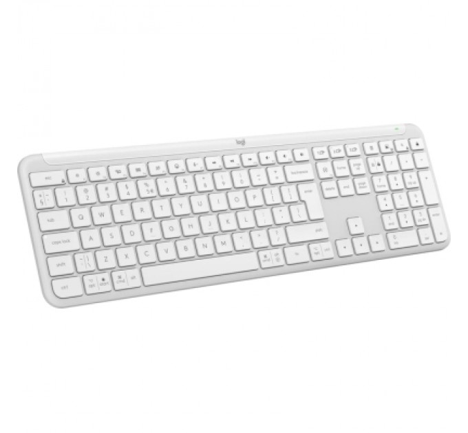 Клавіатура Logitech K950 Bluetooth/Wireless UA Off-White (920-012466)