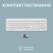 Клавіатура Logitech K950 Bluetooth/Wireless UA Off-White (920-012466)