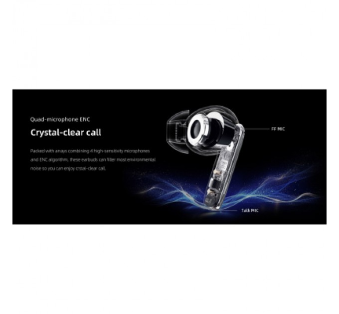 QCY Навушники QCY T13 ANC 2 White (1052469)