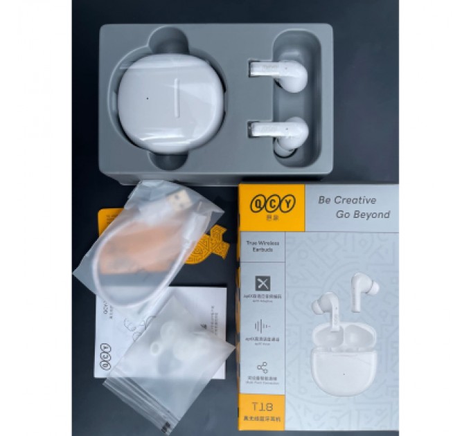 QCY Навушники QCY T18 White (1052463)