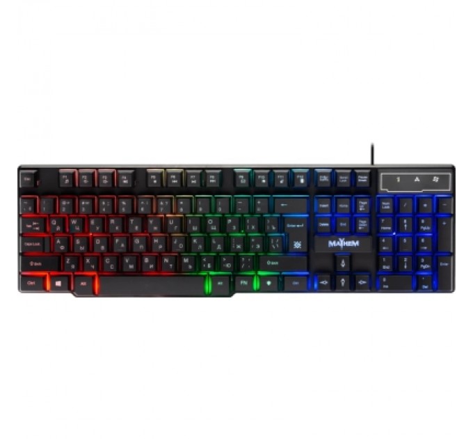 Клавіатура Defender Mayhem Mayhem GK-360DL USB UA Black (45362)