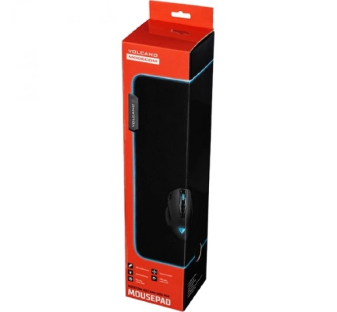Modecom Килимок для мишки Modecom Volcano Aira RGB Control Black (PMK-MC-VOLCANO-AIRA-RGB)