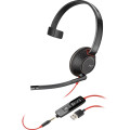Poly Навушники Poly BlackWire 5210 USB-A HS Mono Black (80R98AA)