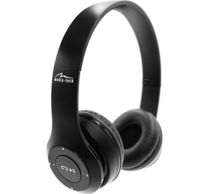 Media-Tech Навушники Media-Tech Epsilion Bluetooth Black (MT3591)