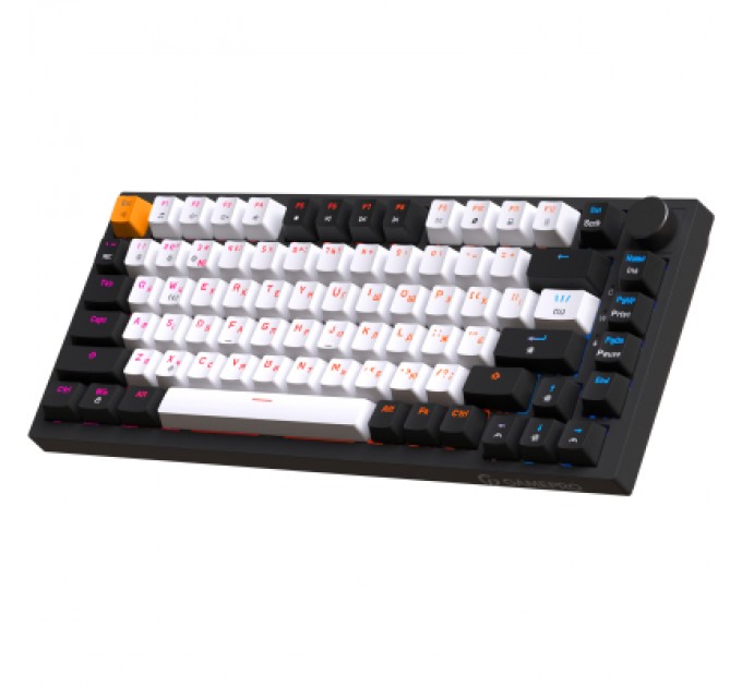 GamePro Клавіатура GamePro MK160B Hot-Swap Red Swich RGB USB UA Black (MK160B)
