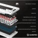 GamePro Клавіатура GamePro MK160B Hot-Swap Red Swich RGB USB UA Black (MK160B)